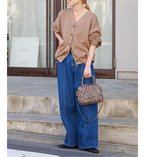 OUTDOOR PRODUCTS Usual Things「≪予約≫2WAY CUBE BAG LEOPARD」|ショルダー・メッセンジャー|