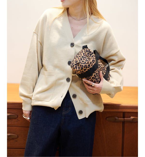 OUTDOOR PRODUCTS Usual Things「≪予約≫リネンコットンVネックコクーンカーディガン」|カーディガン|