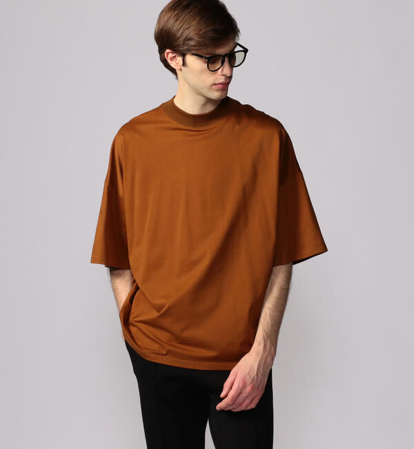 CABaN「CABaN コットン ビルドネックTシャツ」|Tシャツ・カットソー|