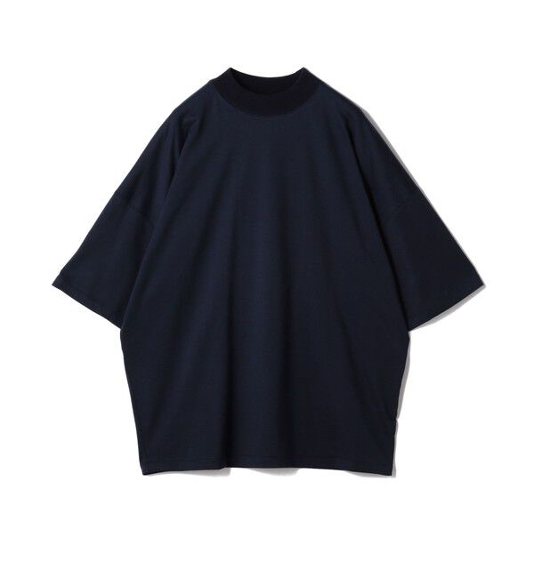CABaN「CABaN コットン ビルドネックTシャツ」|Tシャツ・カットソー|69 ネイビー
