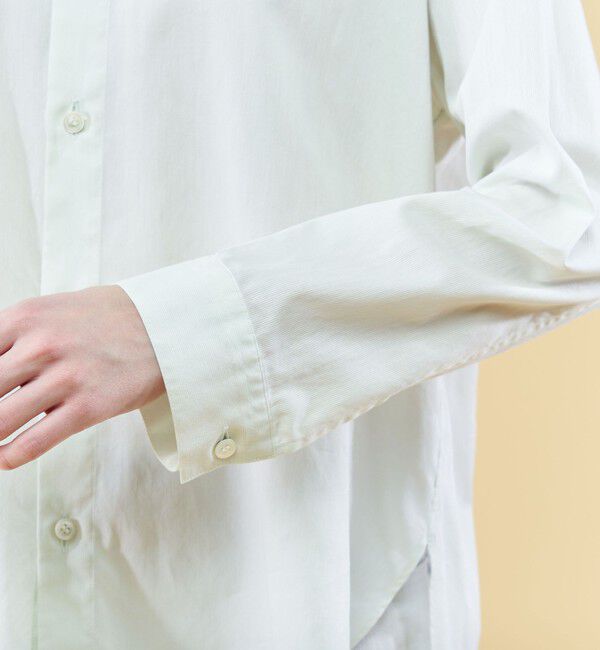 GALERIE VIE「コードクロス フードシャツ」|シャツ・ブラウス|