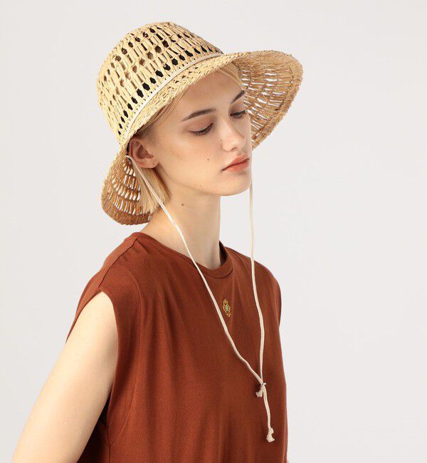 TOMORROWLAND GOODS「La Maison de Lyllis SICILIA ハット」|ストローハット|