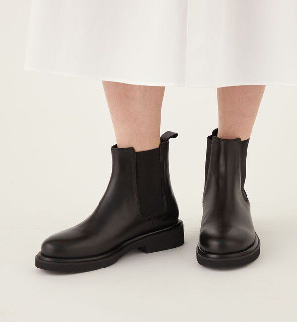 TOMORROWLAND GOODS「GALERIE VIE ボリュームショートブーツ」|ショートブーツ|