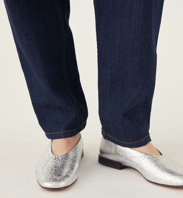 GALERIE VIE「セルヴィッチデニム テーパードパンツ」|デニム|