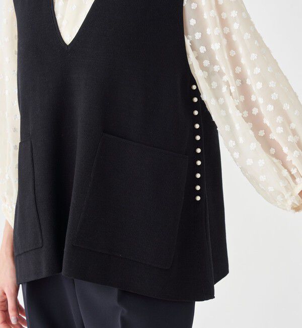 Ballsey「パールコンビ Ｖネックベスト」|ベスト・ジレ|