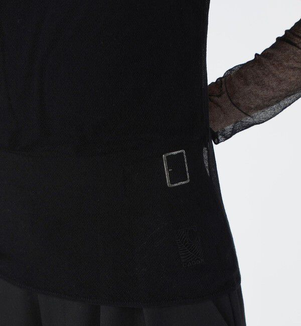 CABaN「シアークルーネックプルオーバー」|ニット・セーター|