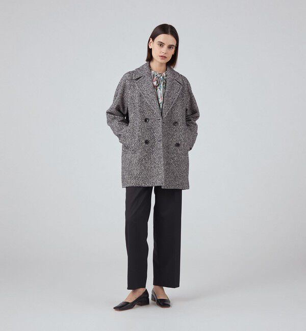 TOMORROWLAND collection「ファンシーダイヤゴナル ショートコート」|その他|