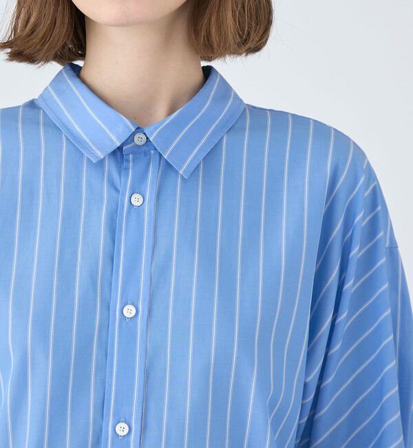 MACPHEE「コットンブロード ドルマンスリーブシャツ」|シャツ・ブラウス|