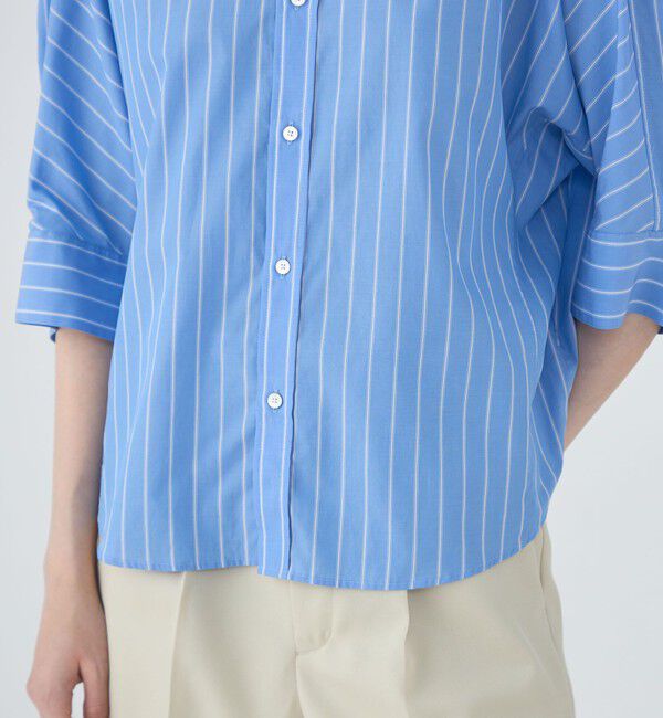 MACPHEE「コットンブロード ドルマンスリーブシャツ」|シャツ・ブラウス|