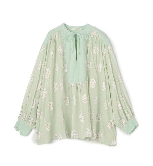 TOMORROWLAND BUYING WEAR「ne Quittez pas COTTON VOILE SEDUM ブラウス」|シャツ・ブラウス|52 ライトグリーン系