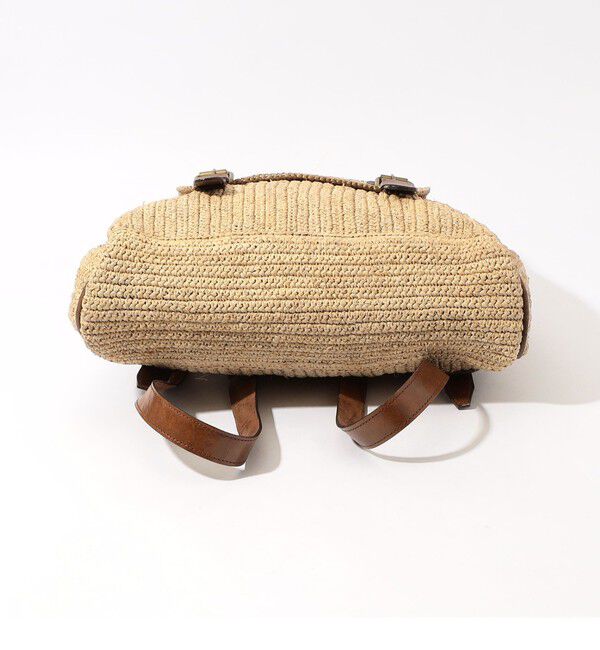 TOMORROWLAND GOODS「IBELIV VAHINY ラフィア バックパック 」|リュック|