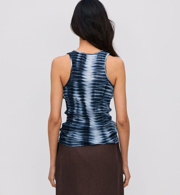 BACCA「プリーツコットン タンクトップカットソー」|タンクトップ|