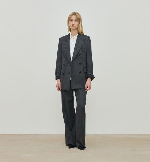 DES PRES「ウールドスキン ダブルブレスレッドジャケット」|テーラードジャケット|