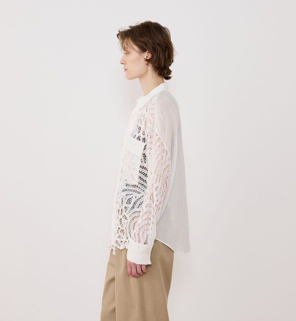 GALERIE VIE「バテンレース ドルマンスリーブシャツ」|シャツ・ブラウス|