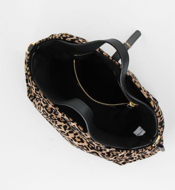 TOMORROWLAND GOODS「【別注】VIOLAd'ORO ジャガード レオパードバッグ」|ハンドバッグ|