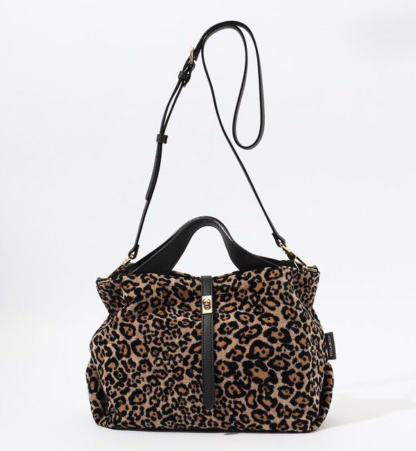 TOMORROWLAND GOODS「【別注】VIOLAd'ORO ジャガード レオパードバッグ」|ハンドバッグ|