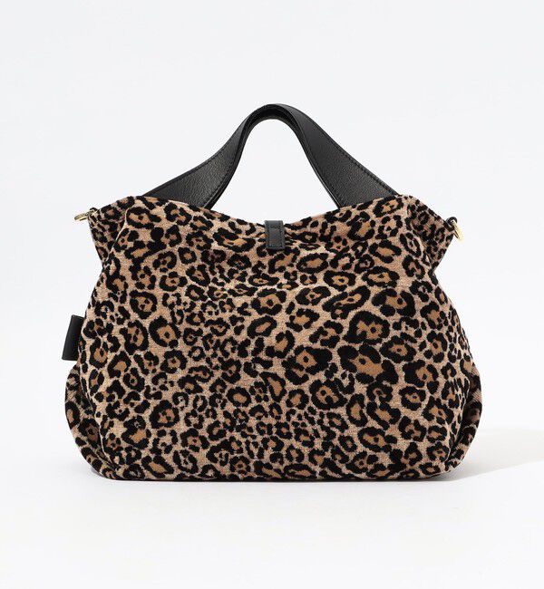 TOMORROWLAND GOODS「【別注】VIOLAd'ORO ジャガード レオパードバッグ」|ハンドバッグ|