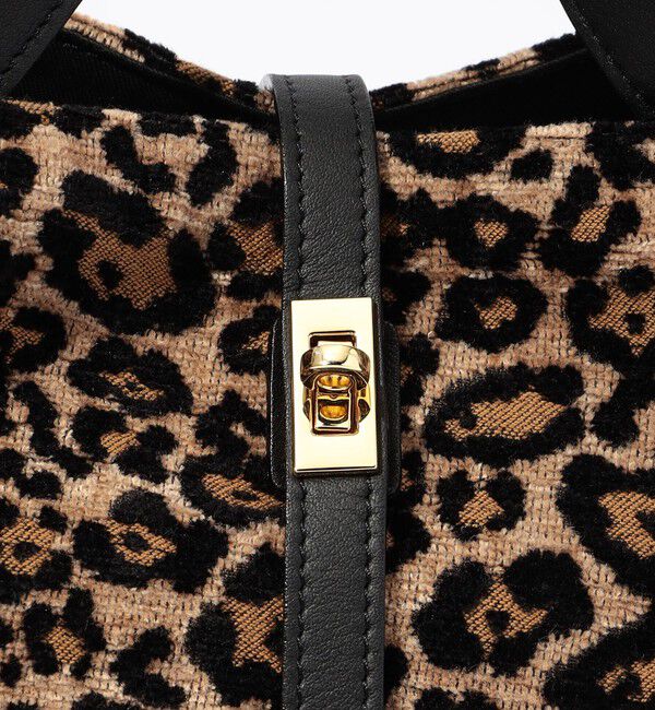 TOMORROWLAND GOODS「【別注】VIOLAd'ORO ジャガード レオパードバッグ」|ハンドバッグ|