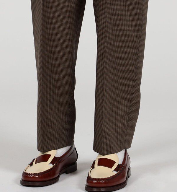 TOMORROWLAND MENS「ウールトロピカル 2プリーツスラックス」|スラックス|