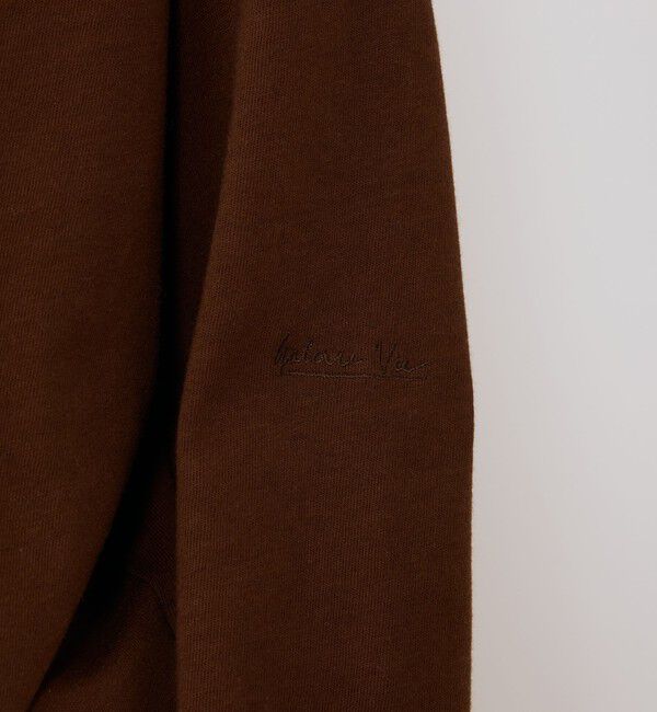 GALERIE VIE「クレープコットンジャージー フーデッドプルオーバー」|パーカー|