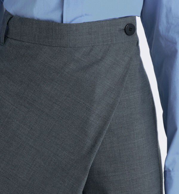 Edition「Super140's ウールトロピカル ラップパンツ」|スラックス|