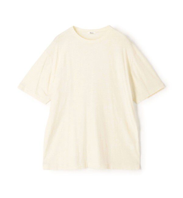 Edition「コットンカシミヤ ハーフスリーブニット」|ニット・セーター|11 ホワイト