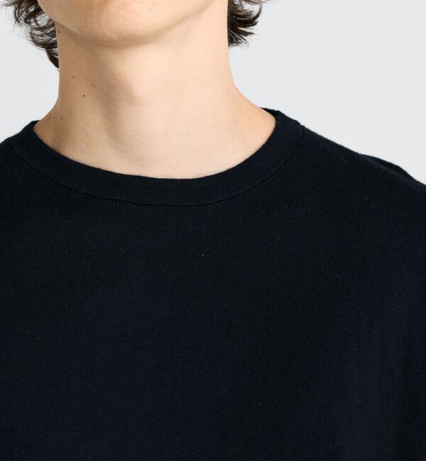 Edition「コットンカシミヤ ハーフスリーブニット」|ニット・セーター|