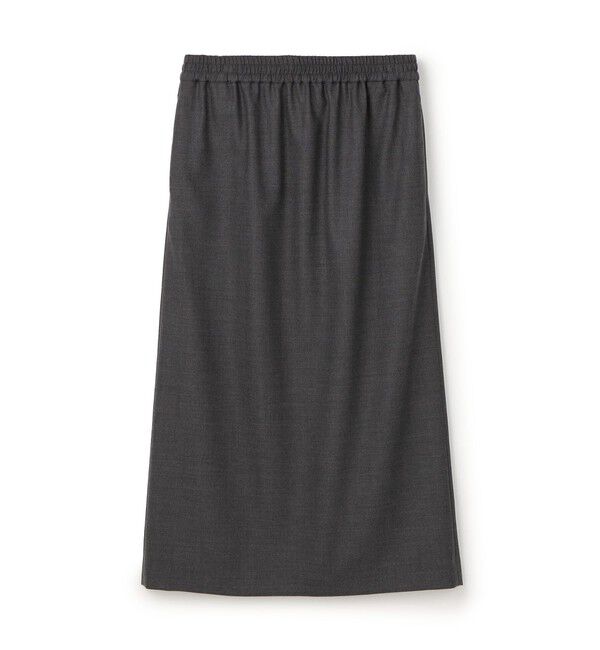 TOMORROWLAND collection「スーパーアムンゼン ストレートスカート」|タイト|17 チャコールグレー