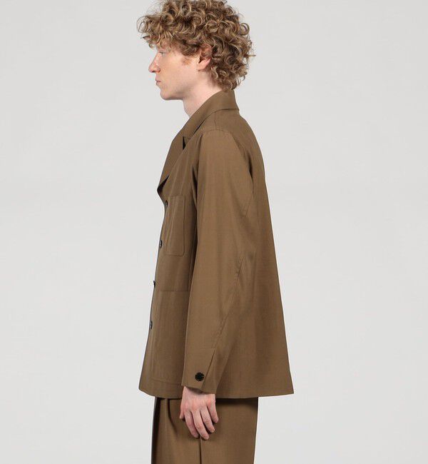 TOMORROWLAND MENS「SUPER120&rsquo;Sウール シングルブレステッド 4Bバルカラージャケット」|テーラードジャケット|