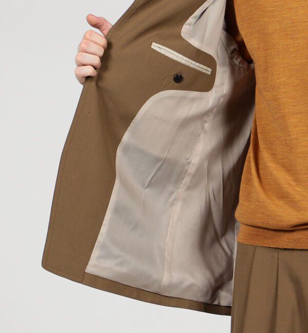 TOMORROWLAND MENS「SUPER120&rsquo;Sウール シングルブレステッド 4Bバルカラージャケット」|テーラードジャケット|