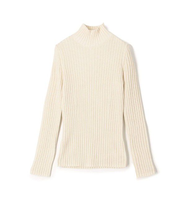 DES PRES「ウールリブ ハイネックプルオーバー」|ニット・セーター|12 ホワイト系