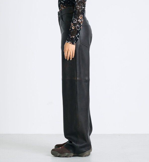 Edition「クラッシュレザーパンツ」|その他|
