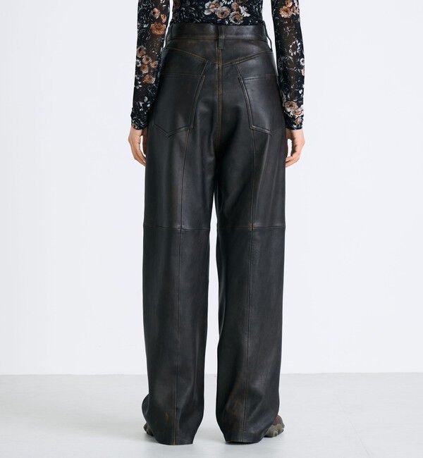 Edition「クラッシュレザーパンツ」|その他|