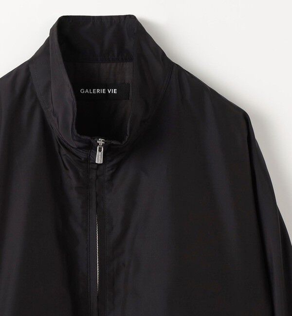 GALERIE VIE「シルクナイロンタフタ トラックジャケット」|ブルゾン・スタジャン|