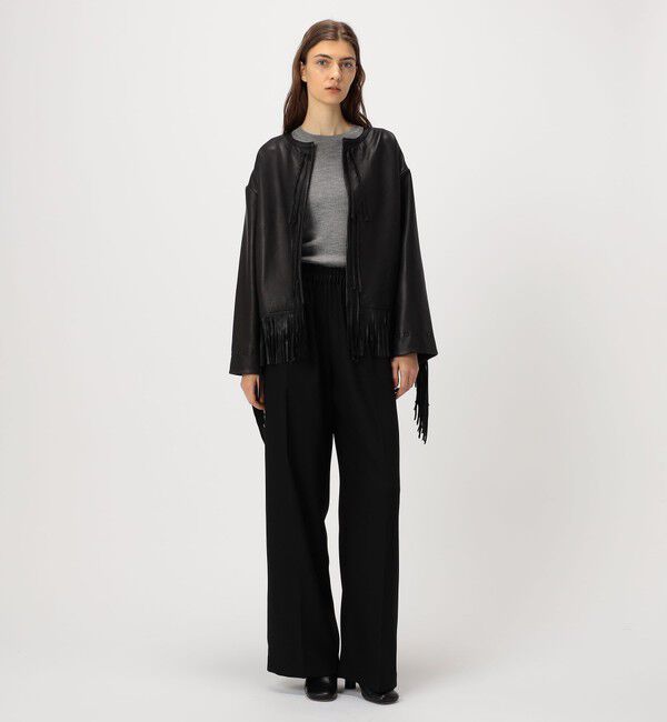 TOMORROWLAND GOODS「BY MALENE BIRGER ZOENA フリンジレザージャケット」|その他|