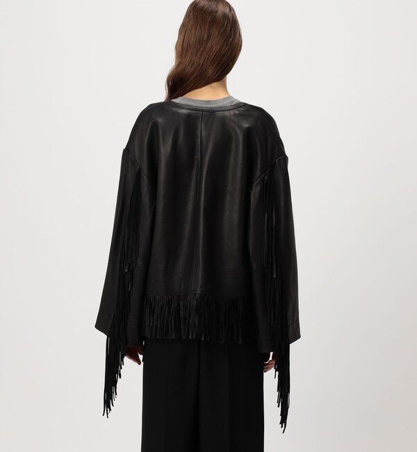 TOMORROWLAND GOODS「BY MALENE BIRGER ZOENA フリンジレザージャケット」|その他|