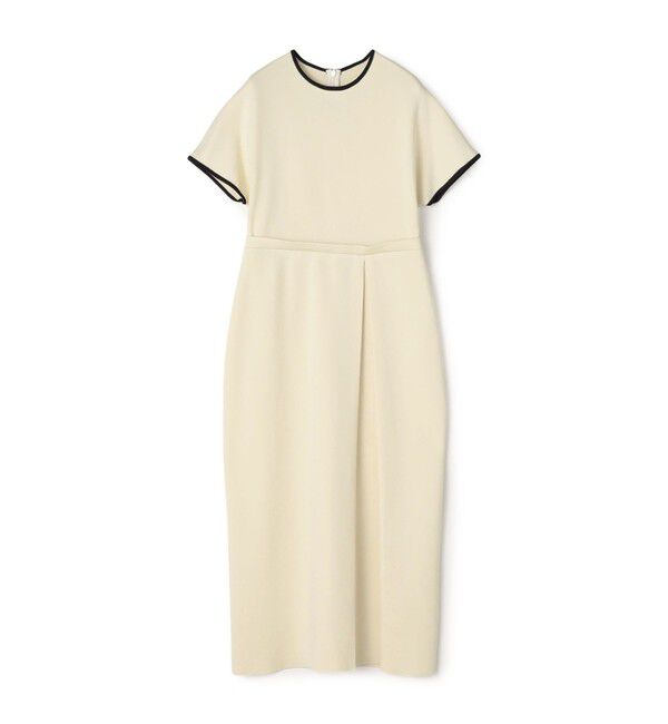 Ballsey「ミラノリブ ウエストタックワンピース」|ワンピース|11 ホワイト