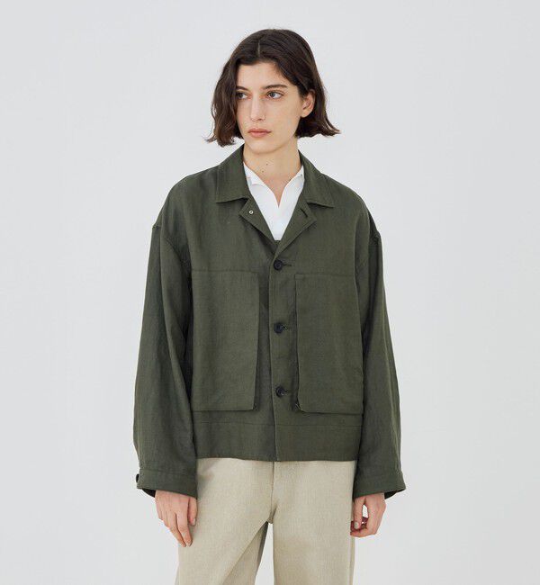 GALERIE VIE「【WEB先行予約】ラミーツイル ミリタリーブルゾン」|ミリタリージャケット|