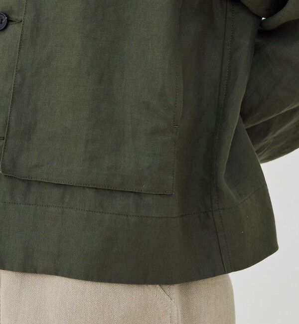 GALERIE VIE「【WEB先行予約】ラミーツイル ミリタリーブルゾン」|ミリタリージャケット|