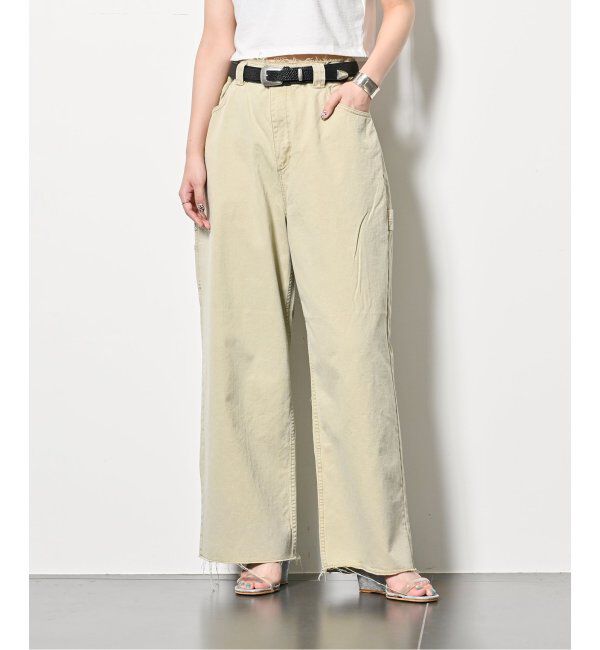  「WIDE PAINTER パンツ」|その他|ベージュ