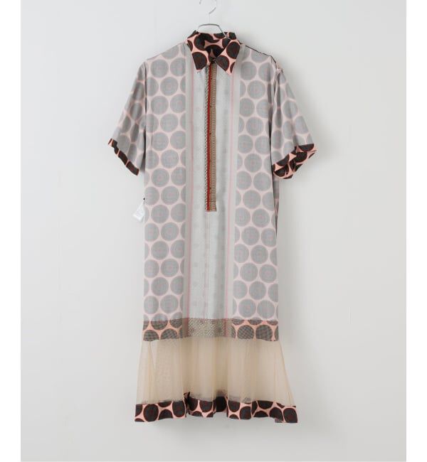  「TOGA PULLA INNER PRINT DRESS TZ261-FH963：ワンピース」|ワンピース|