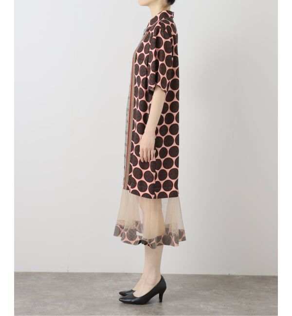  「TOGA PULLA INNER PRINT DRESS TZ261-FH963：ワンピース」|ワンピース|