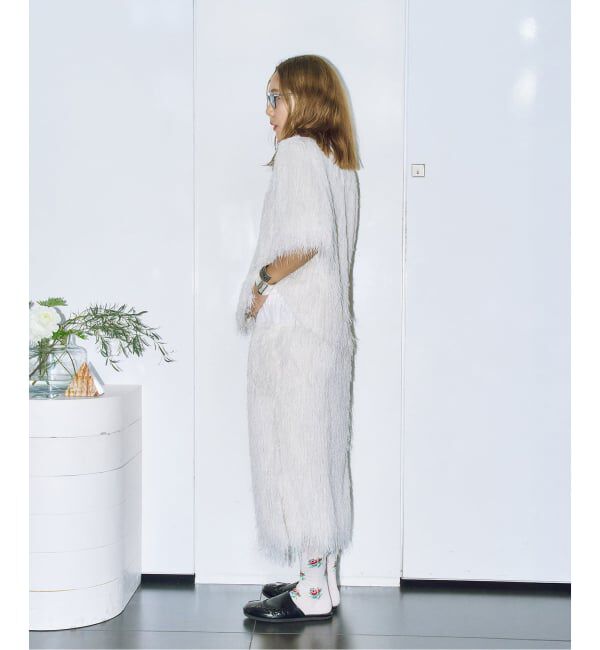  「TOGA PULLA FRINGE SHIRT S/S TP261-FJ232：シャツ」|シャツ・ブラウス|