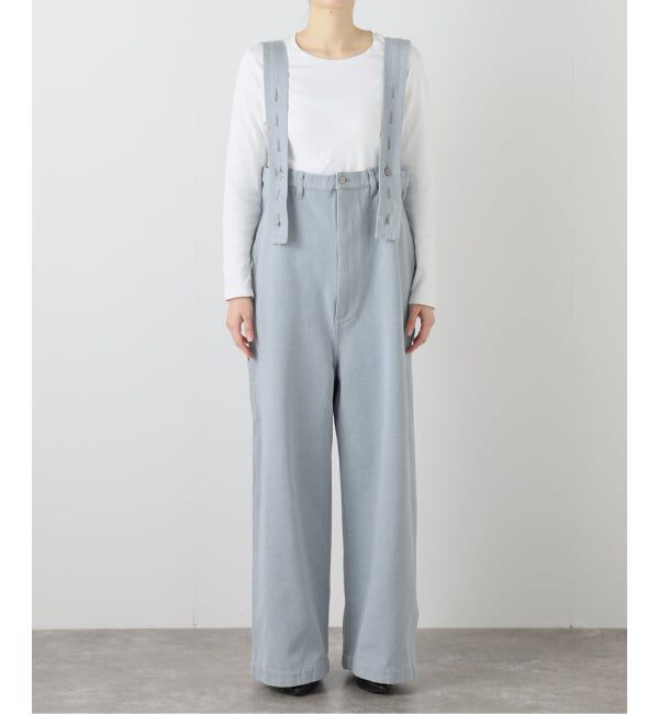  「QUIITO RECICLE WORK OVERALL Q26S-D133：オーバーオール」|オールインワン|