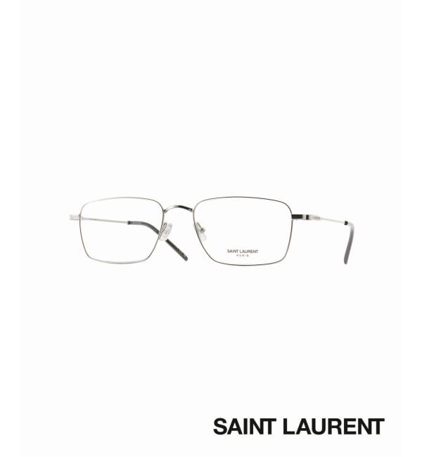 EYETHINK「SAINT LAURENT SL844005 Optical」|メガネ|シルバー