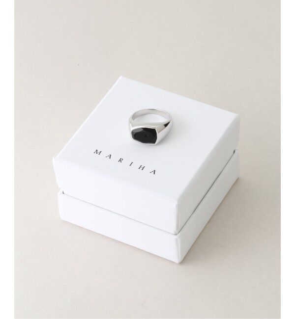 Plage「MARIHA / マリハ BLACK ONYX リング」|リング|