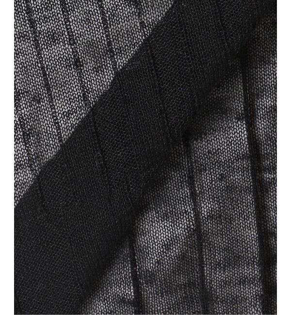 Plage「ENRICA / エンリカ SHEER RIB ノースリーブ」|ニット・セーター|