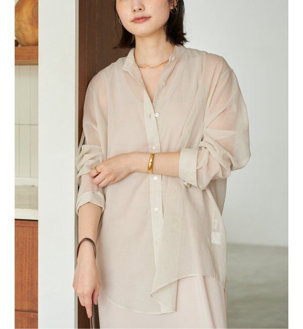 Plage「organdy sheer シャツ」|シャツ・ブラウス|