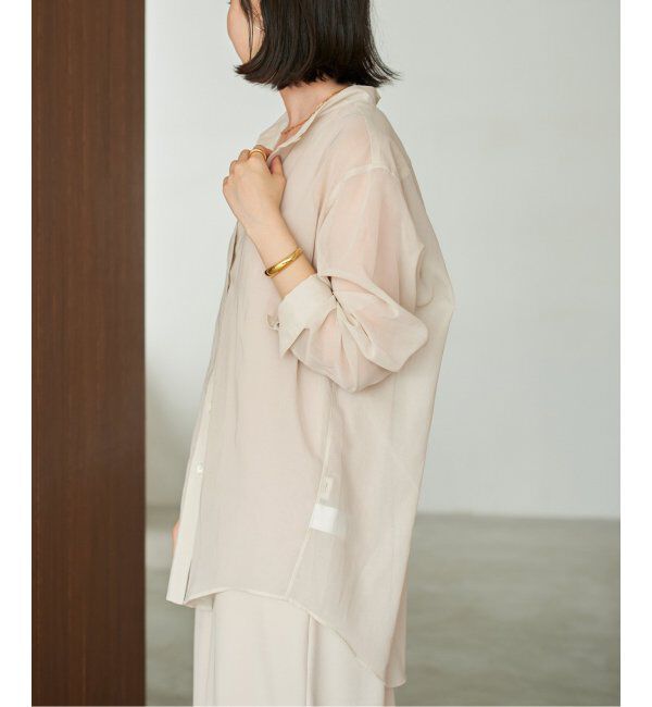 Plage「organdy sheer シャツ」|シャツ・ブラウス|