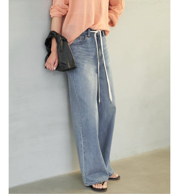 Plage「《追加》R&rsquo;IAM SUPER LOOSE デニム 4」|デニム|